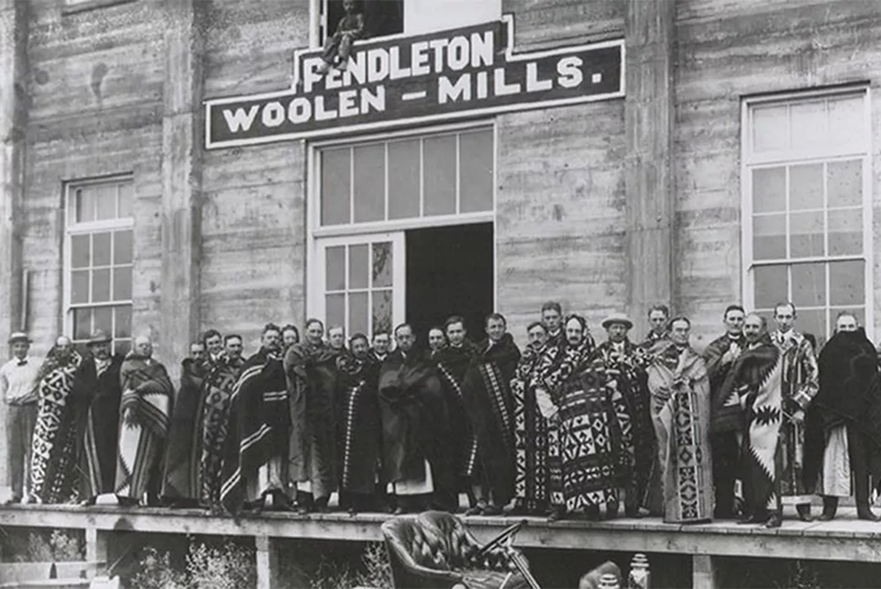 オレゴン州ペンドルトンの羊毛工場跡地に設立された